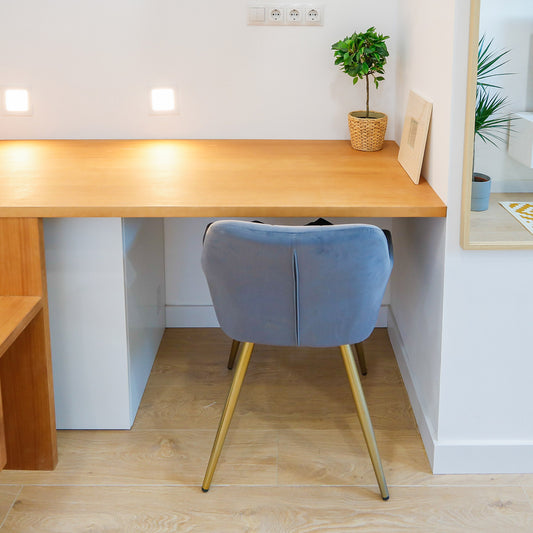 Solid Oak Desk Table Top - Cut to size