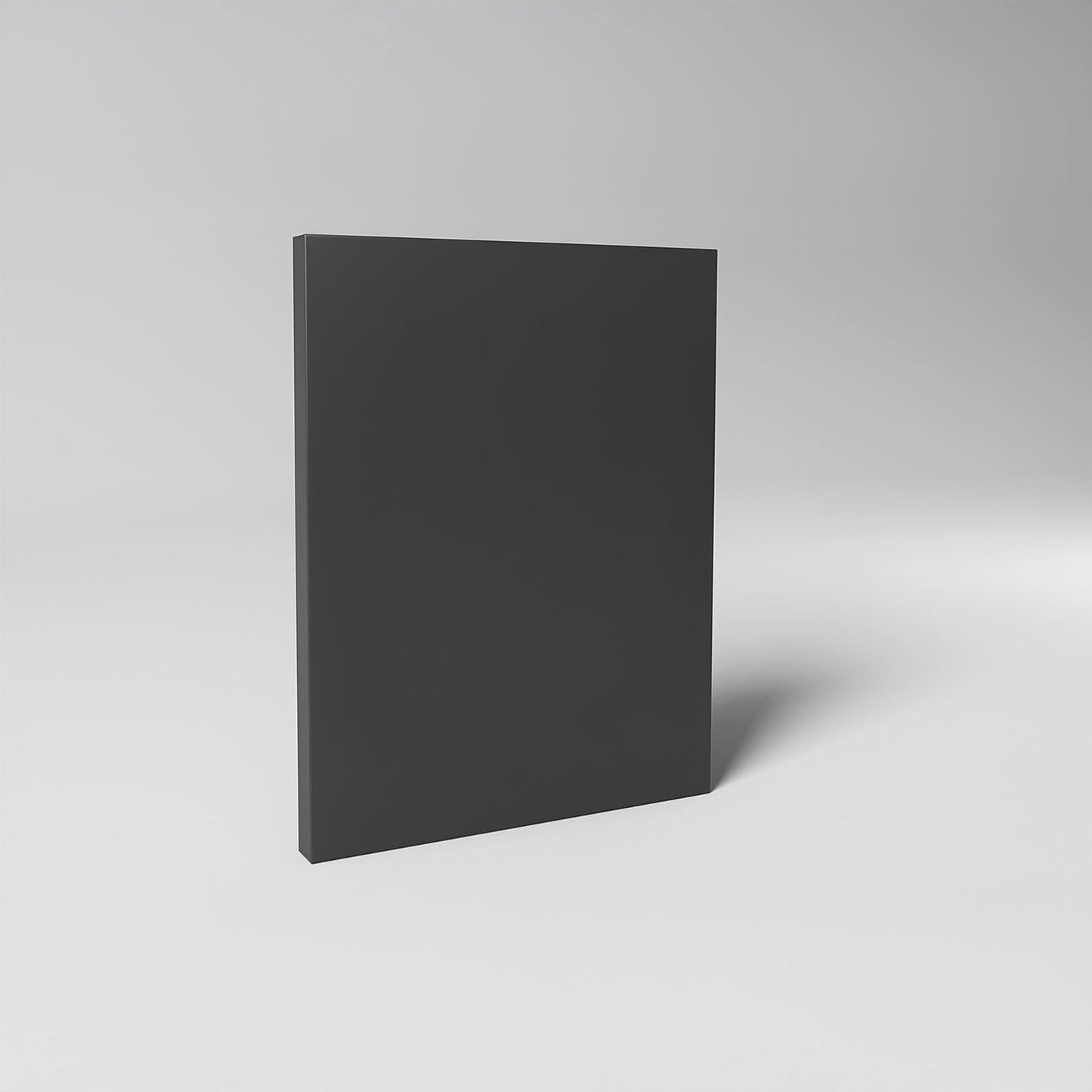 Kitchen Larder Doors, Flat Slab in Black Blue