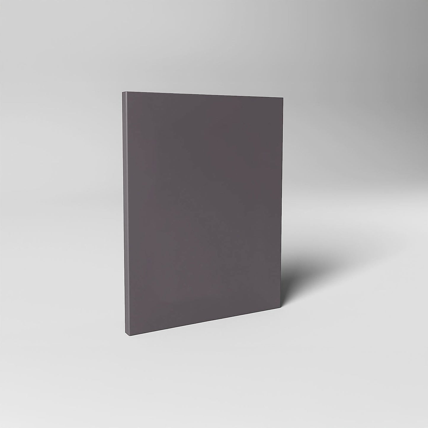 Kitchen Larder Doors, Flat Slab in Graphite