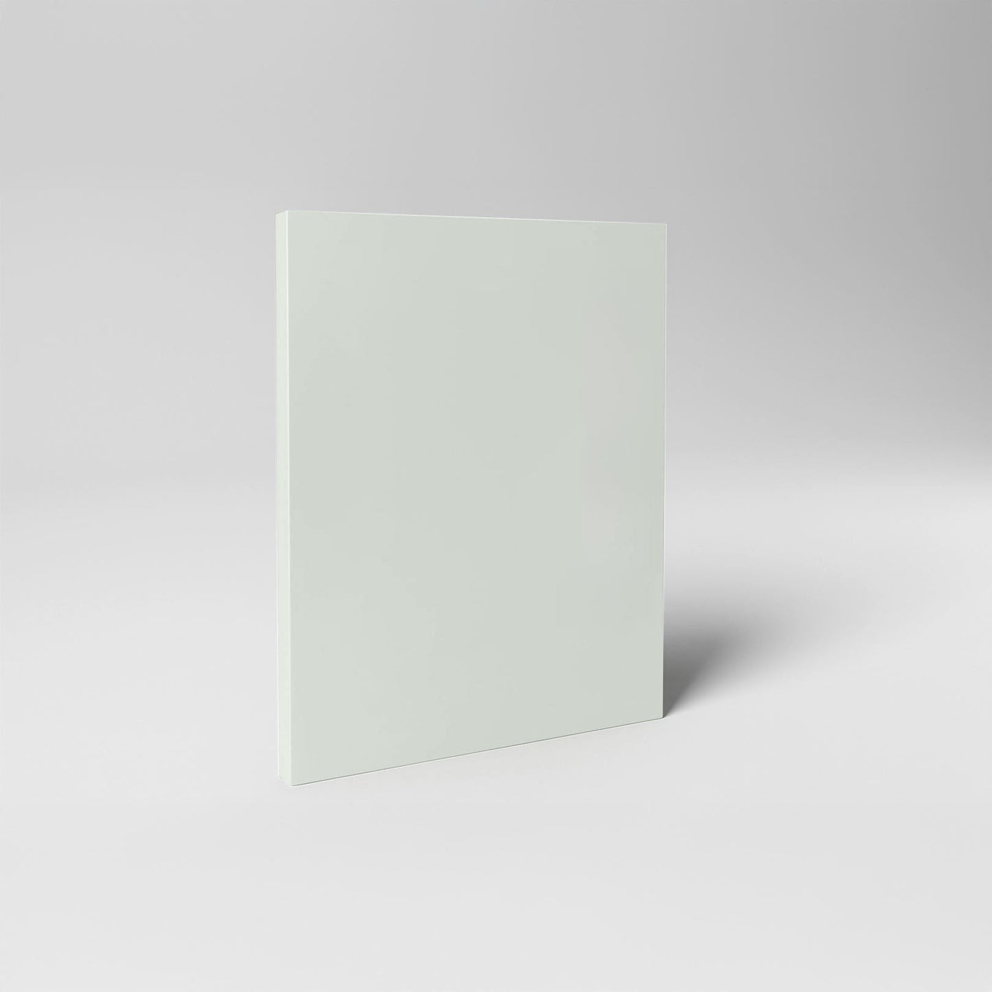 Kitchen Larder Doors, Flat Slab in Green Grey
