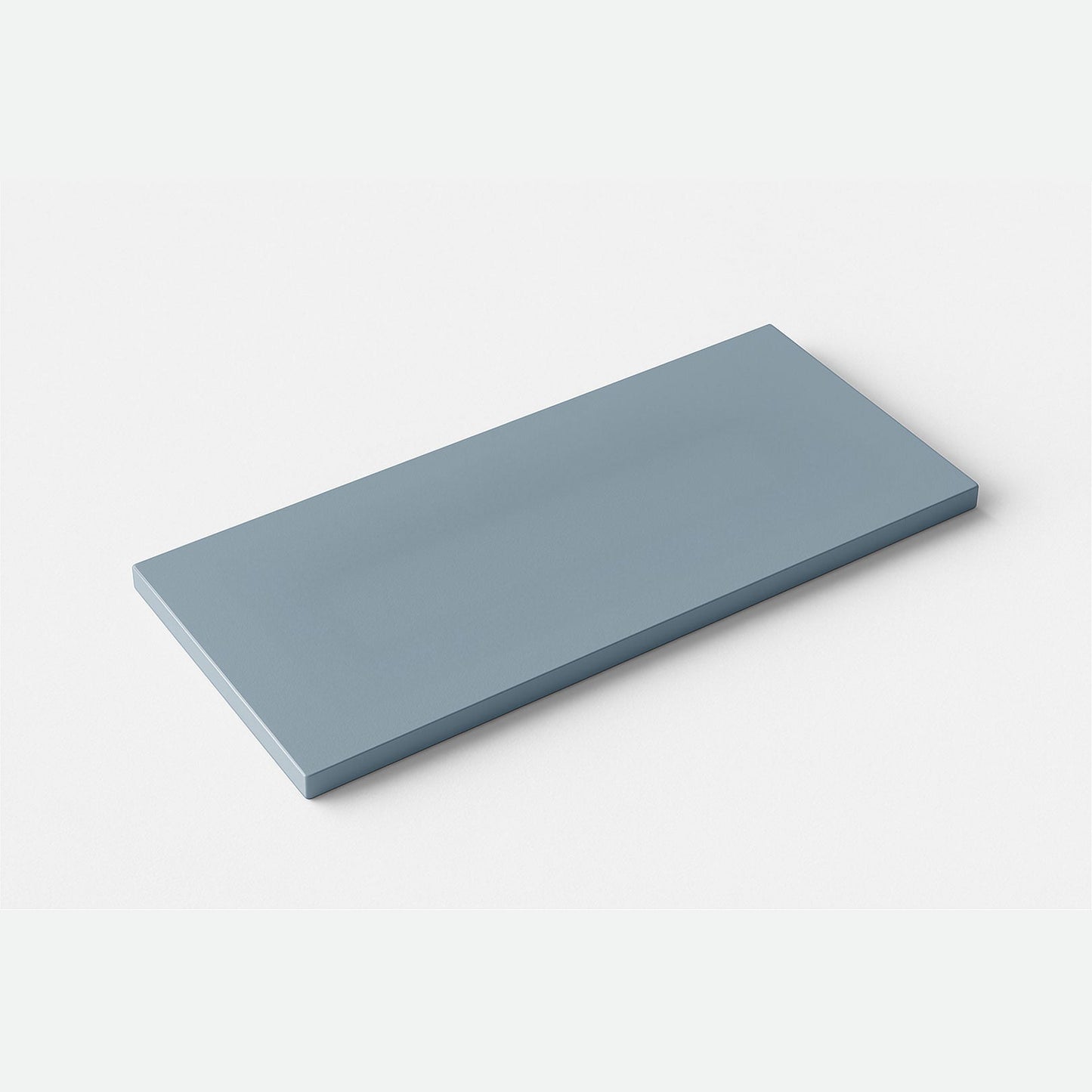 Kitchen Drawer Fronts, Flat Slab in Watervliet Blue