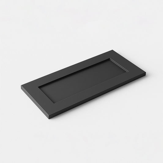 Kitchen Drawer Fronts, Shaker Style in Black Blue