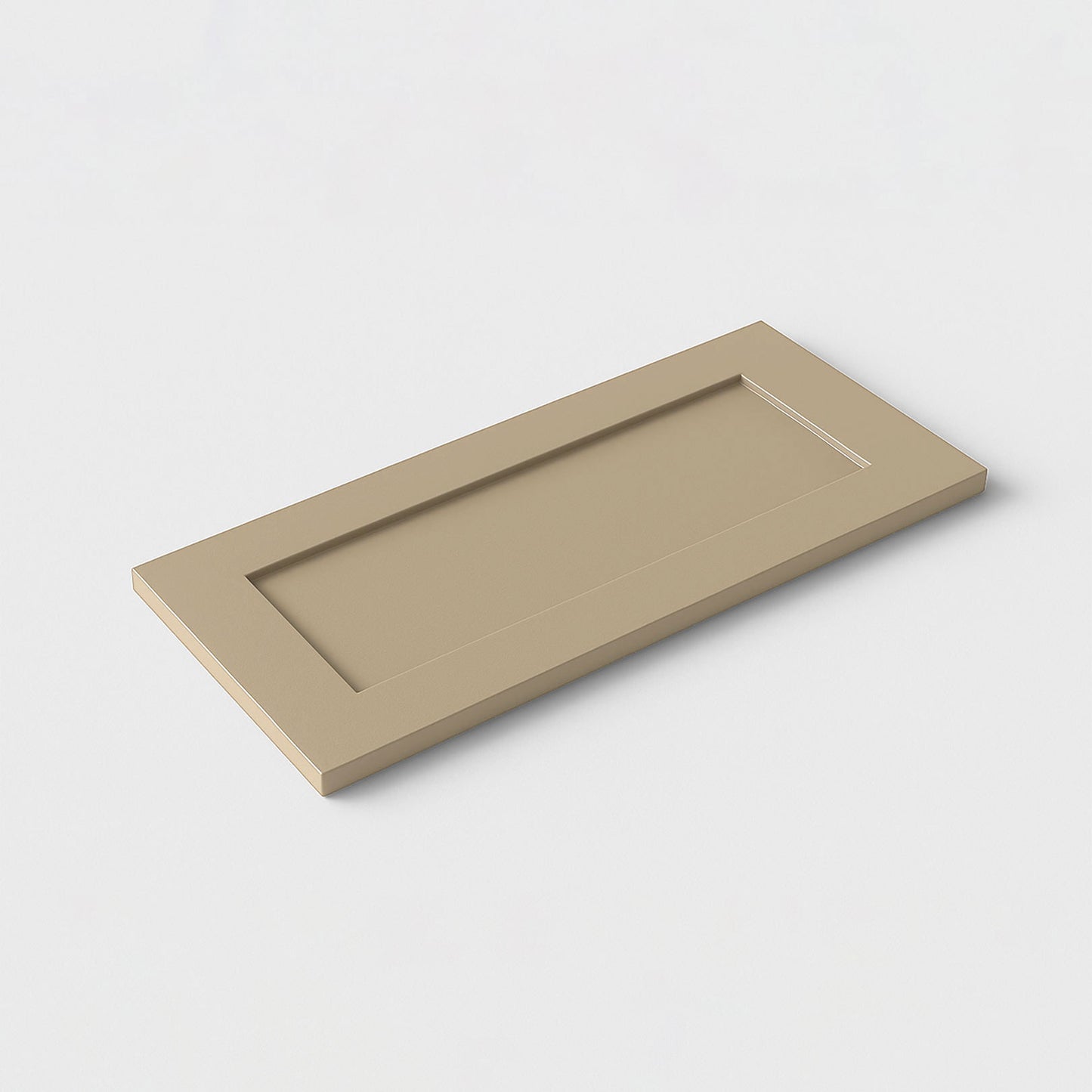 Kitchen Drawer Fronts, Shaker Style in Coastal Fog