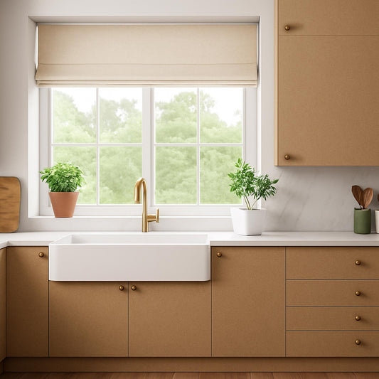 Kitchen Drawer Fronts, Flat Slab Primed