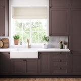 Kitchen Larder Doors, Shaker Style in Puce