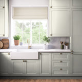 Kitchen Larder Doors, Shaker Style in Strong White