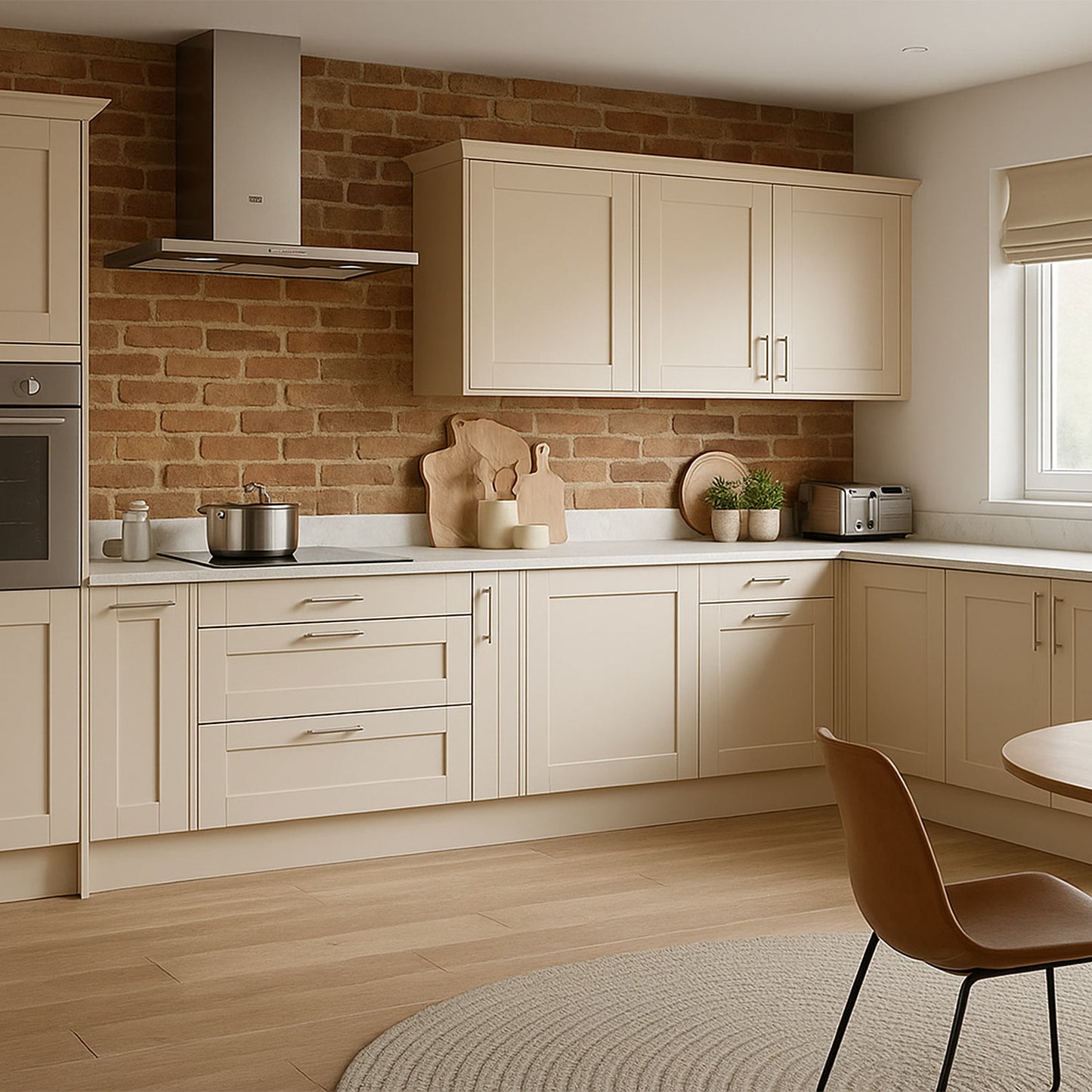 Kitchen Drawer Fronts, Shaker Style in Fossil