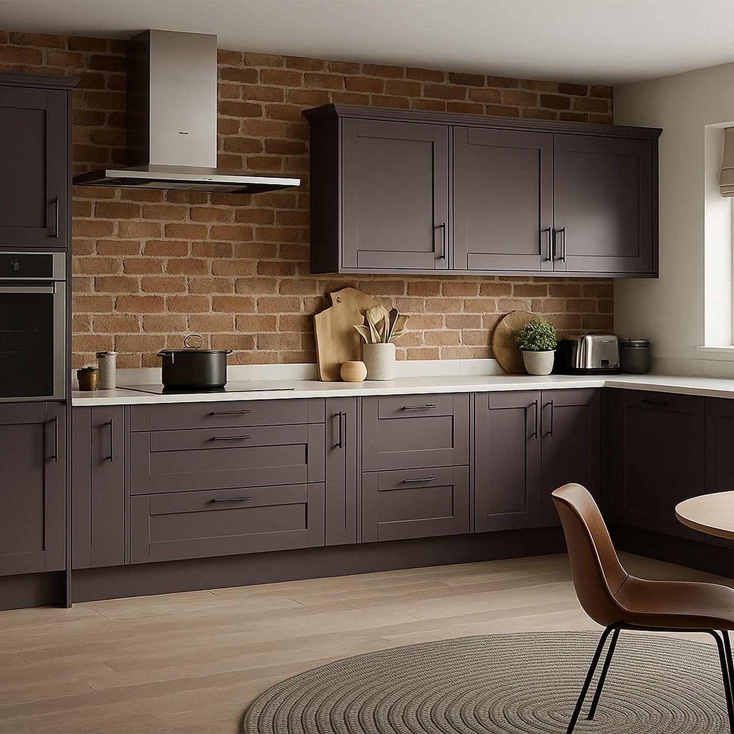 Kitchen Drawer Fronts, Shaker Style in Graphite
