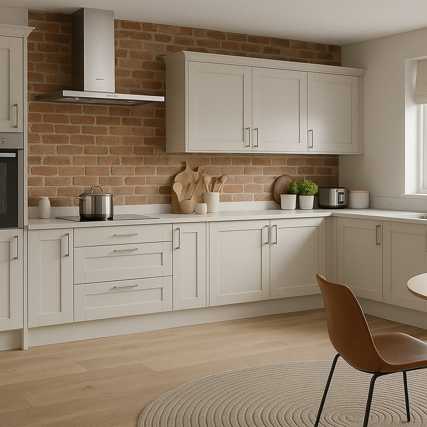 Kitchen Drawer Fronts, Shaker Style in Pavillion Grey