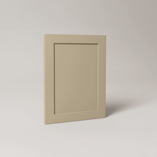 Kitchen Pan Drawer & Extractor Doors, Shaker Style in Coastal Fog