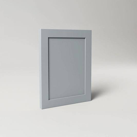 Kitchen Drawerline & Low Wall Doors, Shaker Style in Fishing Lead