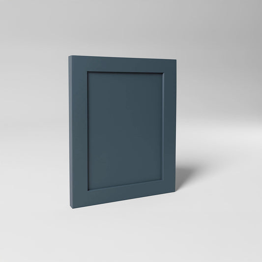 Kitchen Drawerline & Low Wall Doors, Shaker Style in Midnight Blue