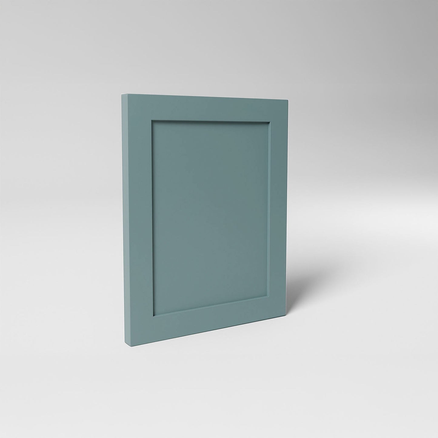Kitchen Tall Wall Doors, Shaker Style in Ocean Teal