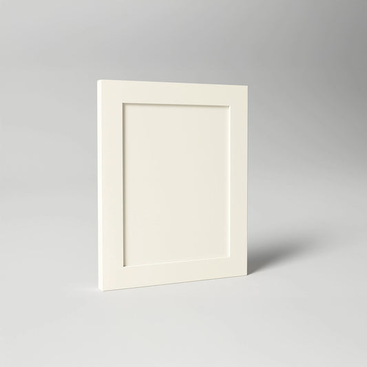 Kitchen Pan Drawer & Extractor Doors, Shaker Style in Pointing White