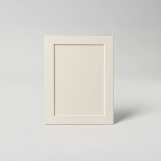 Kitchen Pan Drawer & Extractor Doors, Shaker Style in Strong White