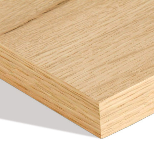 Made to Measure Wooden Shelves – Veneered MDF & Solid Oak