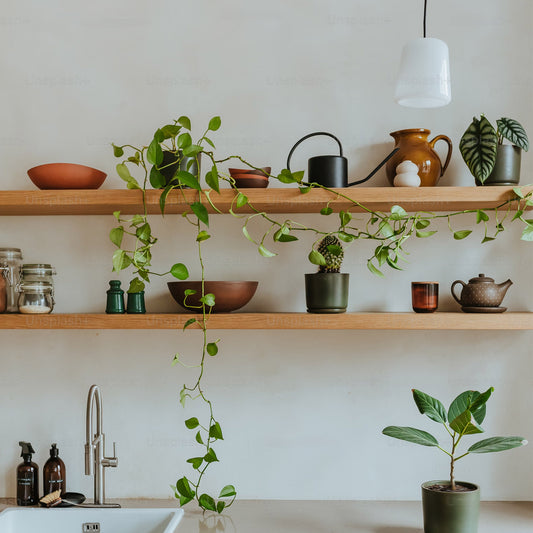 Made to Measure Wooden Shelves – Veneered MDF & Solid Oak
