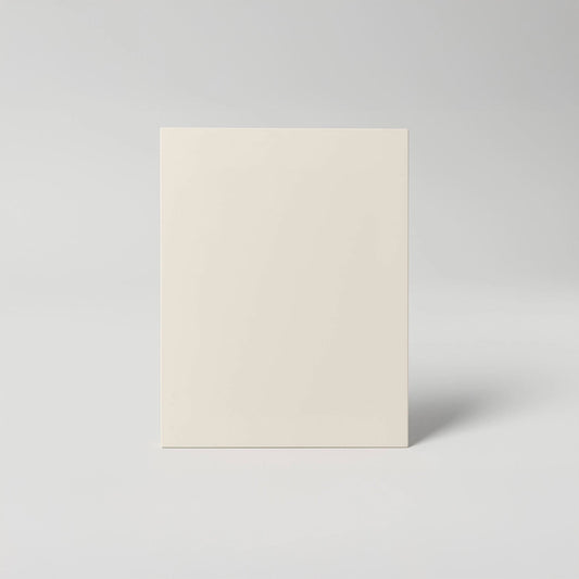 Kitchen Larder Doors, Flat Slab in Strong White