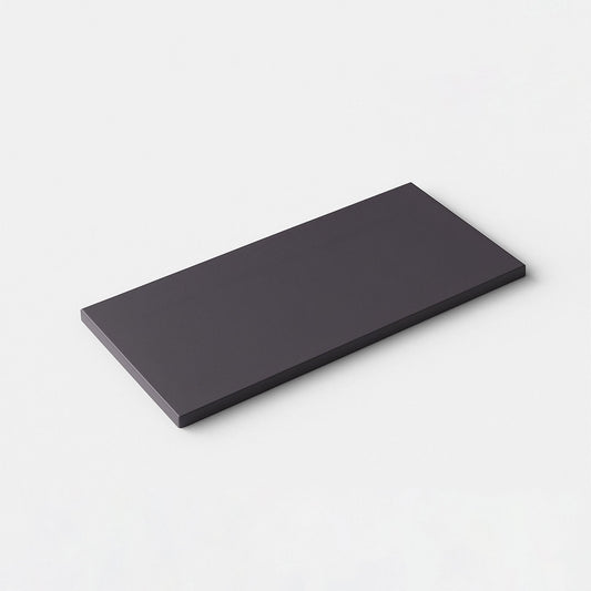 Kitchen Drawer Fronts, Flat Slab in Graphite