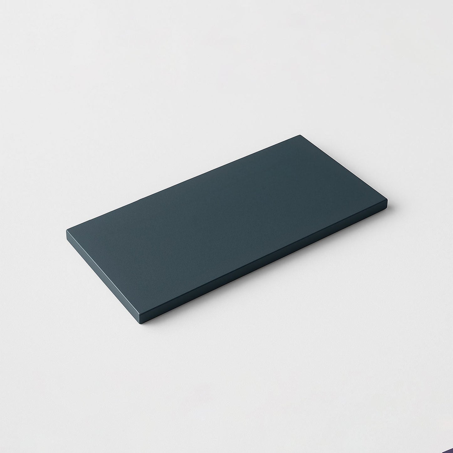 Kitchen Drawer Fronts, Flat Slab in Midnight Blue