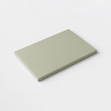 Kitchen Drawer Fronts, Flat Slab in Moss Green