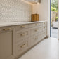 Kitchen Drawer Fronts, Shaker Style in Coastal Fog