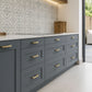Kitchen Drawer Fronts, Shaker Style in Fishing Lead
