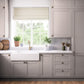Kitchen Tall Wall Doors, Shaker Style in Dusk Pink