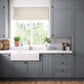 Kitchen Highline & Medium Wall Doors, Shaker Style in Fishing Lead