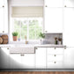 Kitchen Drawer Fronts, Flat Slab in Brilliant White