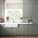Kitchen Drawer Fronts, Flat Slab in Mountain Haze