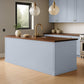Kitchen End Panels in Watervliet Blue