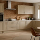 Kitchen Drawer Fronts, Shaker Style in Coastal Fog