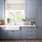 Kitchen Larder Doors, Shaker Style in Watervliet Blue