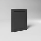 Kitchen Pan Drawer & Extractor Doors, Shaker Style in Black Blue