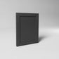 Kitchen Highline & Medium Wall Doors, Shaker Style in Black Blue