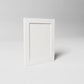 Kitchen Highline & Medium Wall Doors, Shaker Style in Brilliant White