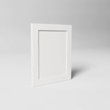 Kitchen Pan Drawer & Extractor Doors, Shaker Style in Brilliant White