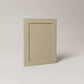 Kitchen Highline & Medium Wall Doors, Shaker Style in Coastal Fog