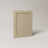 Kitchen Pan Drawer & Extractor Doors, Shaker Style in Coastal Fog
