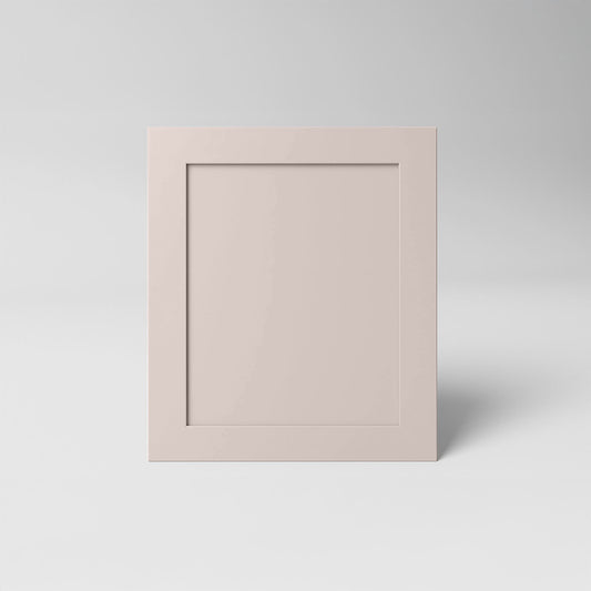 Kitchen Tall Wall Doors, Shaker Style in Dusk Pink