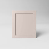 Kitchen Drawerline & Low Wall Doors, Shaker Style in Dusk Pink