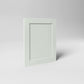 Kitchen Tall Wall Doors, Shaker Style in Green Grey