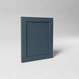 Kitchen Drawerline & Low Wall Doors, Shaker Style in Midnight Blue