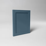 Kitchen Pan Drawer & Extractor Doors, Shaker Style in Norfolk Blue
