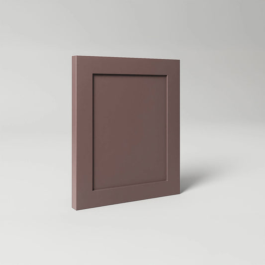 Kitchen Drawerline & Low Wall Doors, Shaker Style in Puce