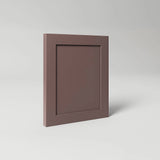 Kitchen Drawerline & Low Wall Doors, Shaker Style in Puce