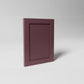 Kitchen Pan Drawer & Extractor Doors, Shaker Style in Sloe Berry