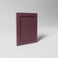 Kitchen Tall Wall Doors, Shaker Style in Sloe Berry