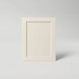 Kitchen Pan Drawer & Extractor Doors, Shaker Style in Strong White